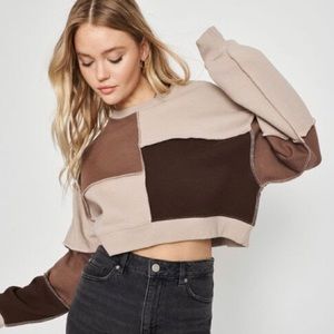 Garage colorblock sweatshirt